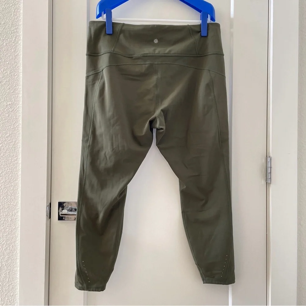 Athleta Rainier Tight Olive Green Size 2X - Picture 4 of 10